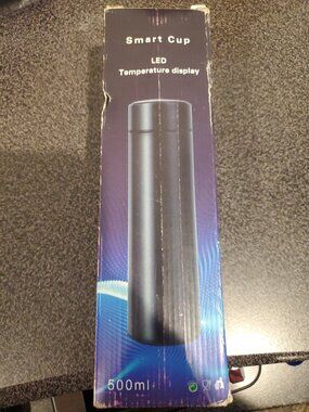 Smart Cup LED Temperature Display Double Walled Vacuum Water Bottle
